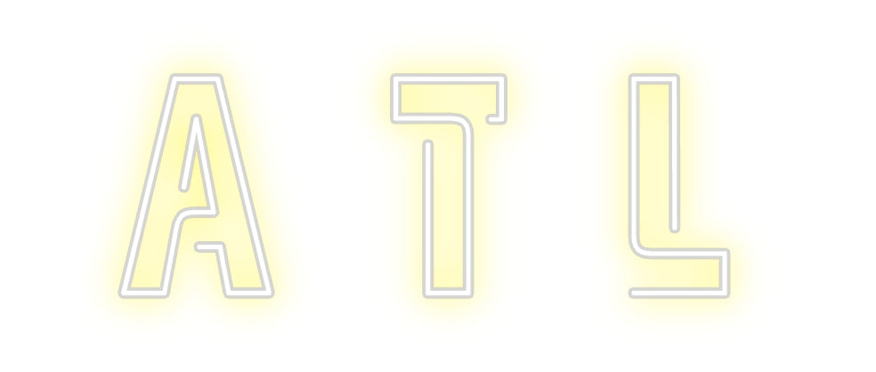 Custom Neon Sign Online Editor A T L