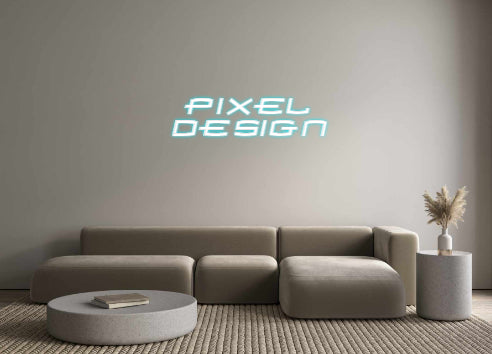 Custom Back Lit Neon Sign Online Editor pixel
design
