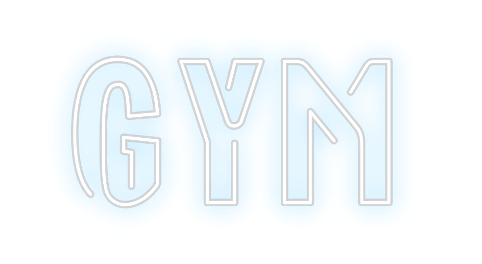 Custom Neon Sign Online Editor GYM