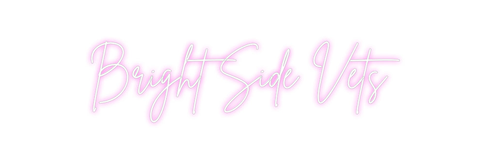 Custom Neon Sign Online Editor Bright Side V...