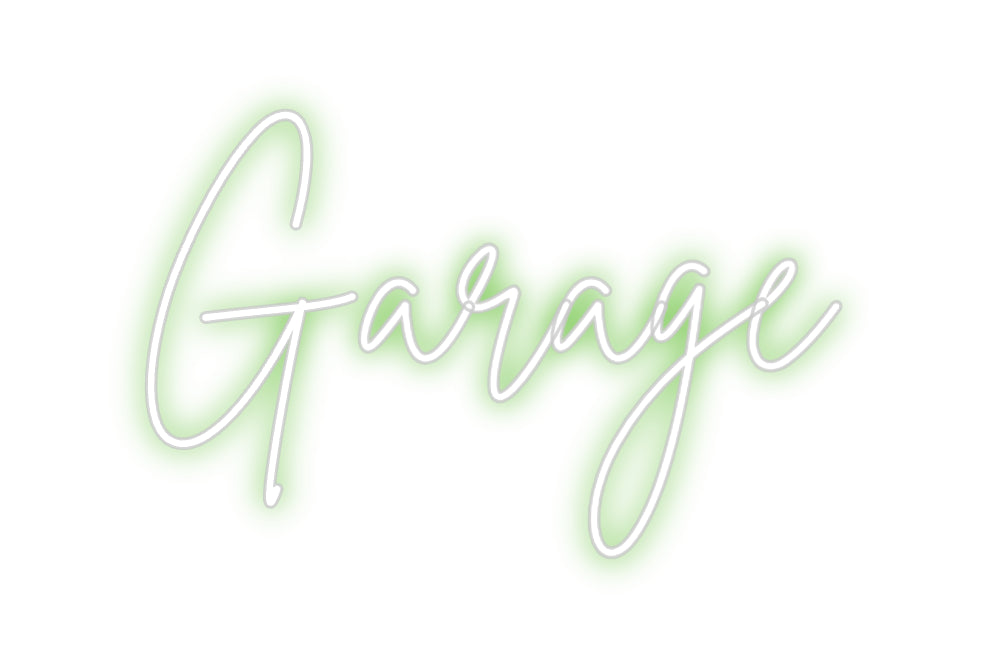 Custom Neon Sign Online Editor Garage