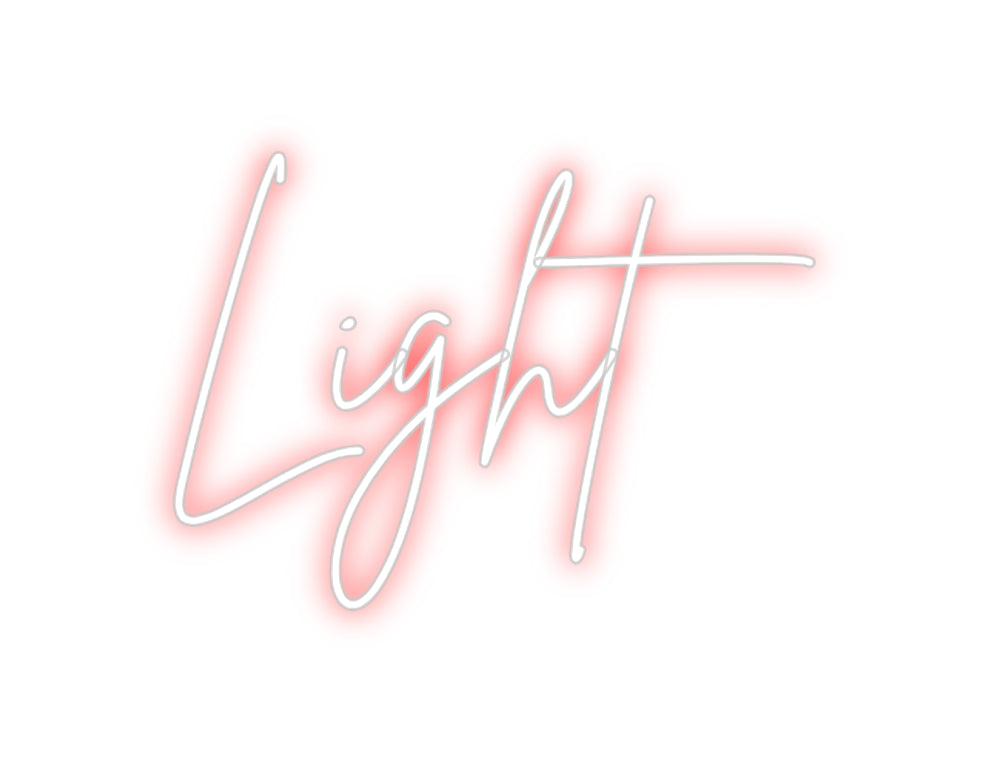 Custom Neon Sign Online Editor Light