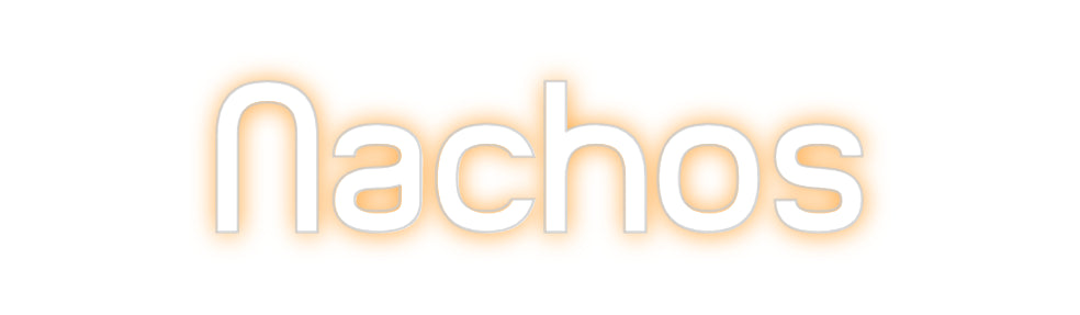 Custom Neon Sign Online Editor Nachos