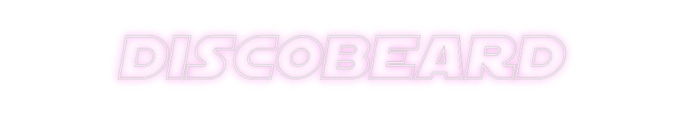 Custom Neon Sign Online Editor Discobeard