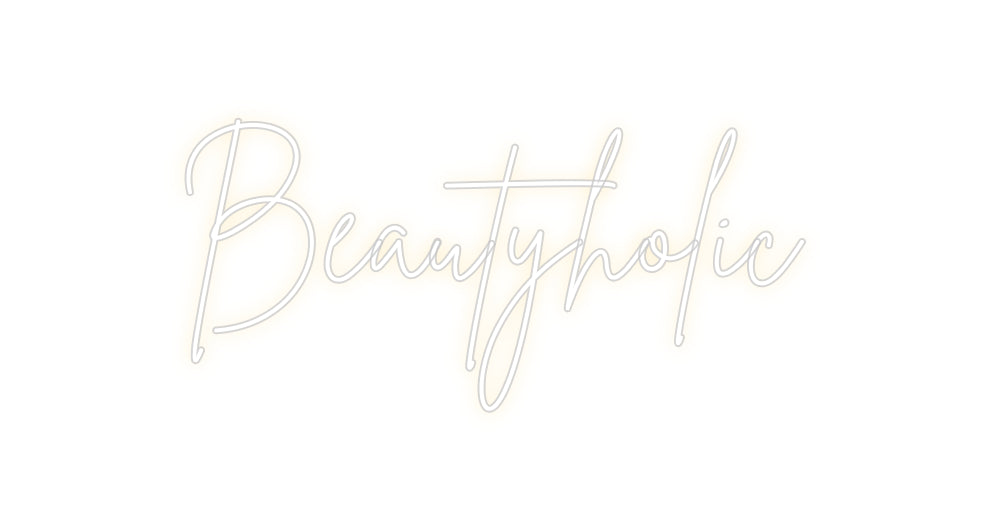 Custom Neon Sign Online Editor Beautyholic