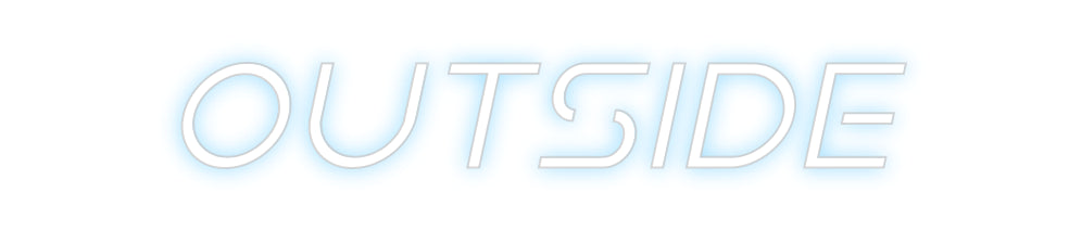 Custom Neon Sign Online Editor Outside