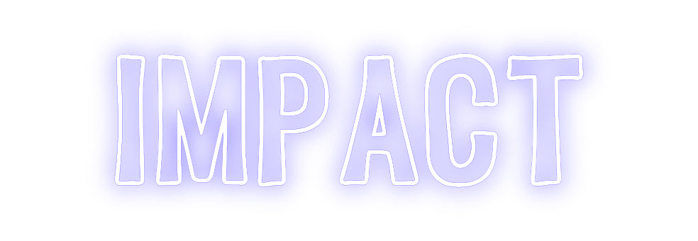 Custom Neon Sign Online Editor IMPACT