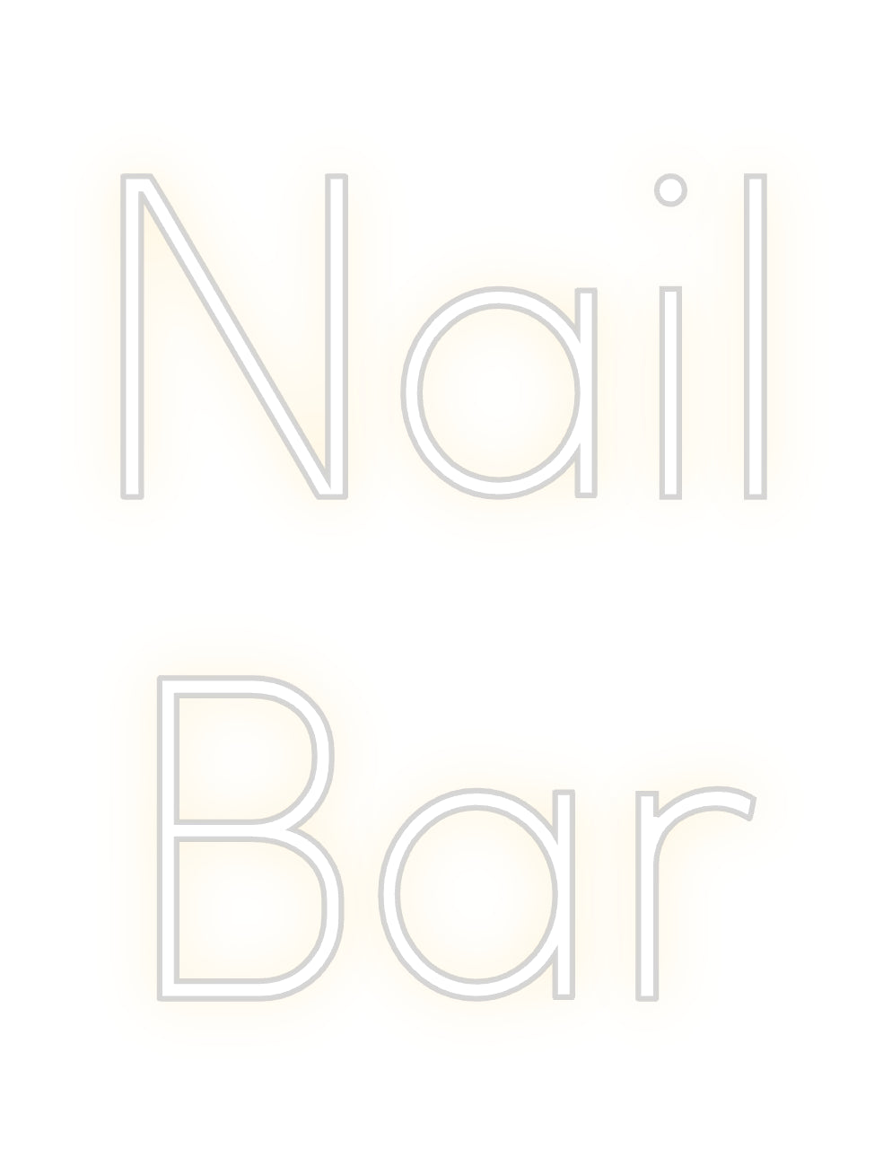 Custom Neon Sign Online Editor Nail
Bar