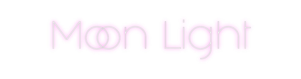 Custom Neon Sign Online Editor Moon Light