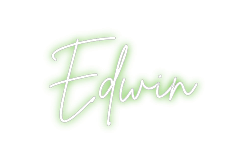 Custom Neon Sign Online Editor Edwin