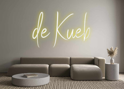 Custom Neon Sign Online Editor de Kueb