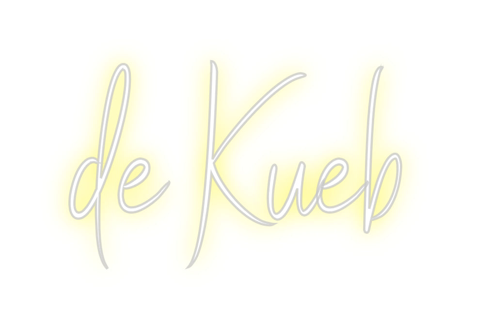 Custom Neon Sign Online Editor de Kueb