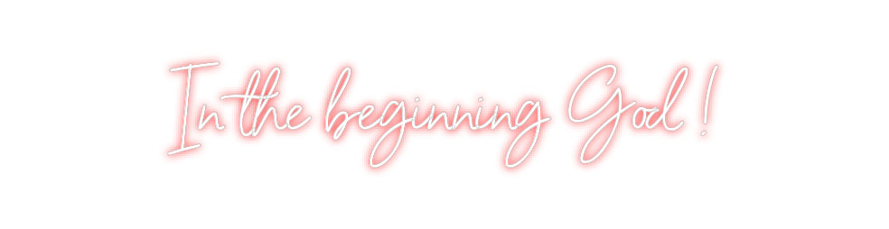 Custom Neon Sign Online Editor In the beginn...