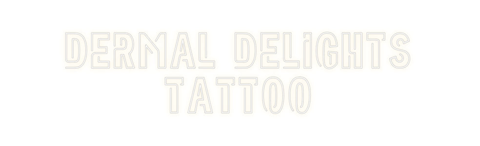 Custom Neon Sign Online Editor Dermal Deligh...