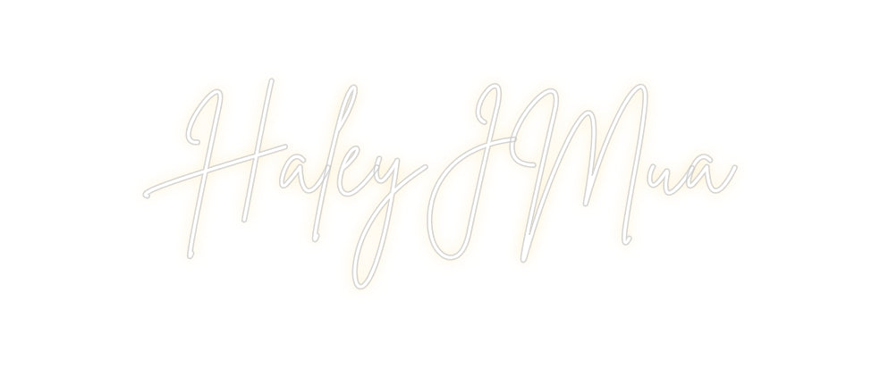 Custom Neon Sign Online Editor HaleyJMua