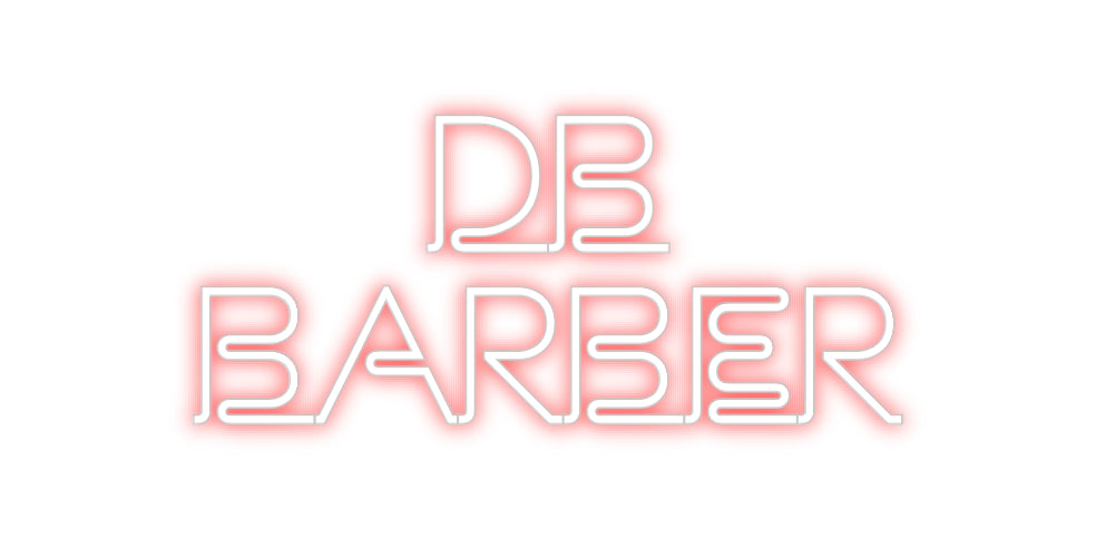 Custom Back Lit Neon Sign Online Editor DB
BARBER