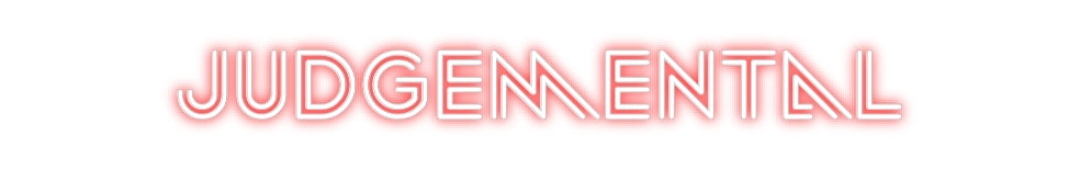 Custom Neon Sign Online Editor Judgemental