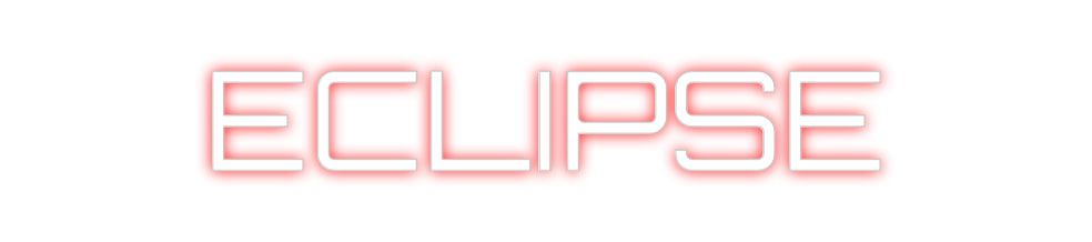 Custom Neon Sign Online Editor ECLIPSE