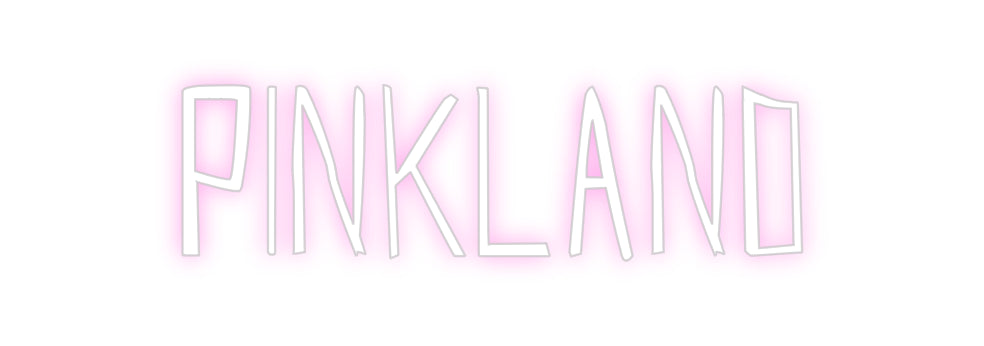 Custom Neon Sign Online Editor Pinkland