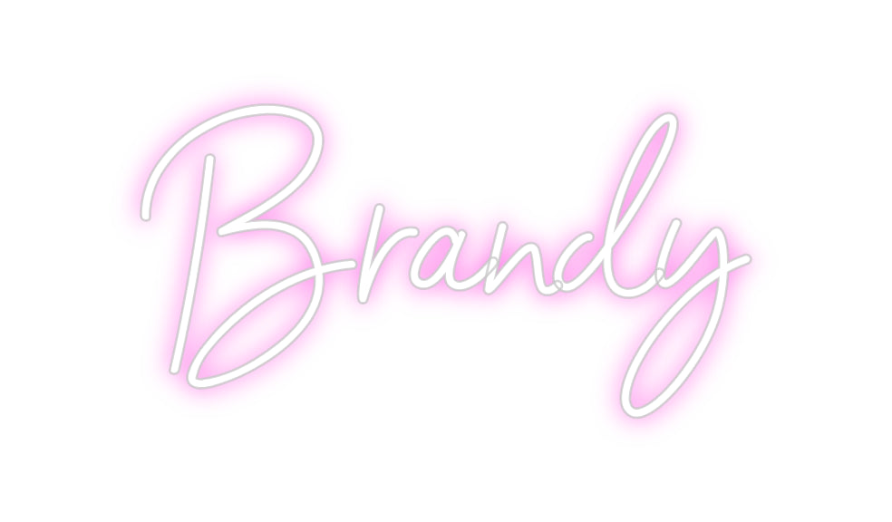 Custom Neon Sign Online Editor Brandy