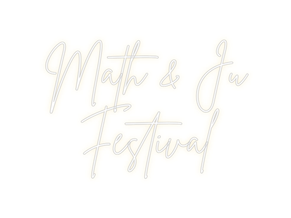 Custom Neon Sign Online Editor Math & Ju
Fe...