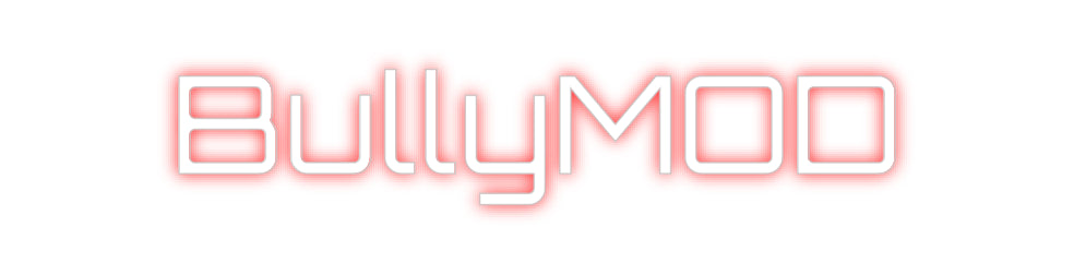 Custom Back Lit Neon Sign Online Editor BullyMOD