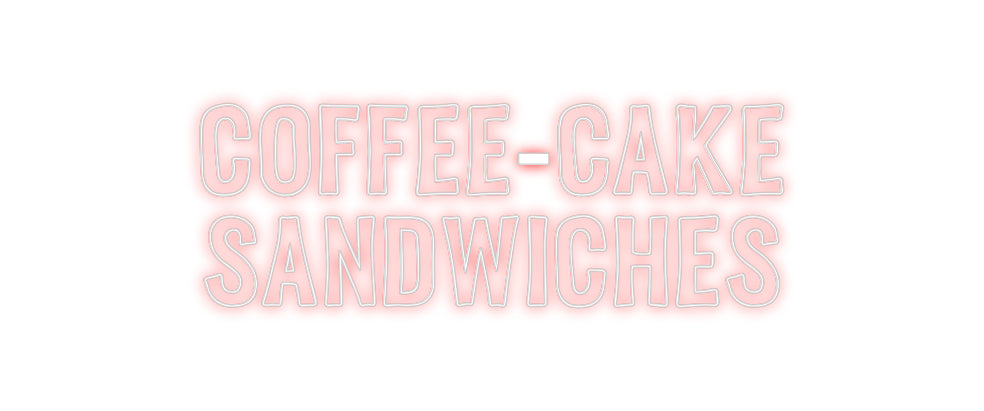 Custom Neon Sign Online Editor COFFEE-CAKE
...