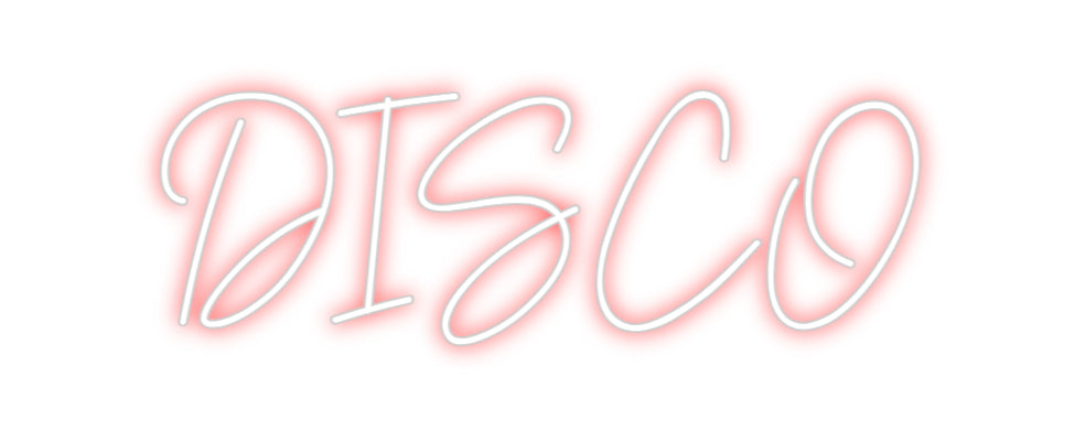 Custom Neon Sign Online Editor DISCO