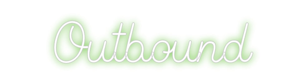 Custom Neon Sign Online Editor Outbound