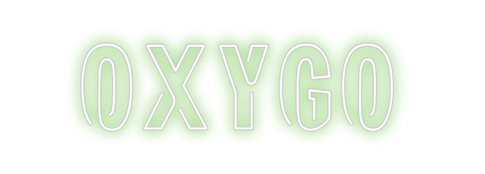 Custom Neon Sign Online Editor OXYGO