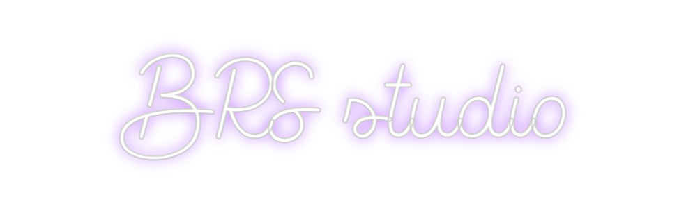Custom Neon Sign Online Editor BRS studio