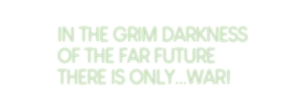 Custom Neon Sign Online Editor IN THE GRIM D...