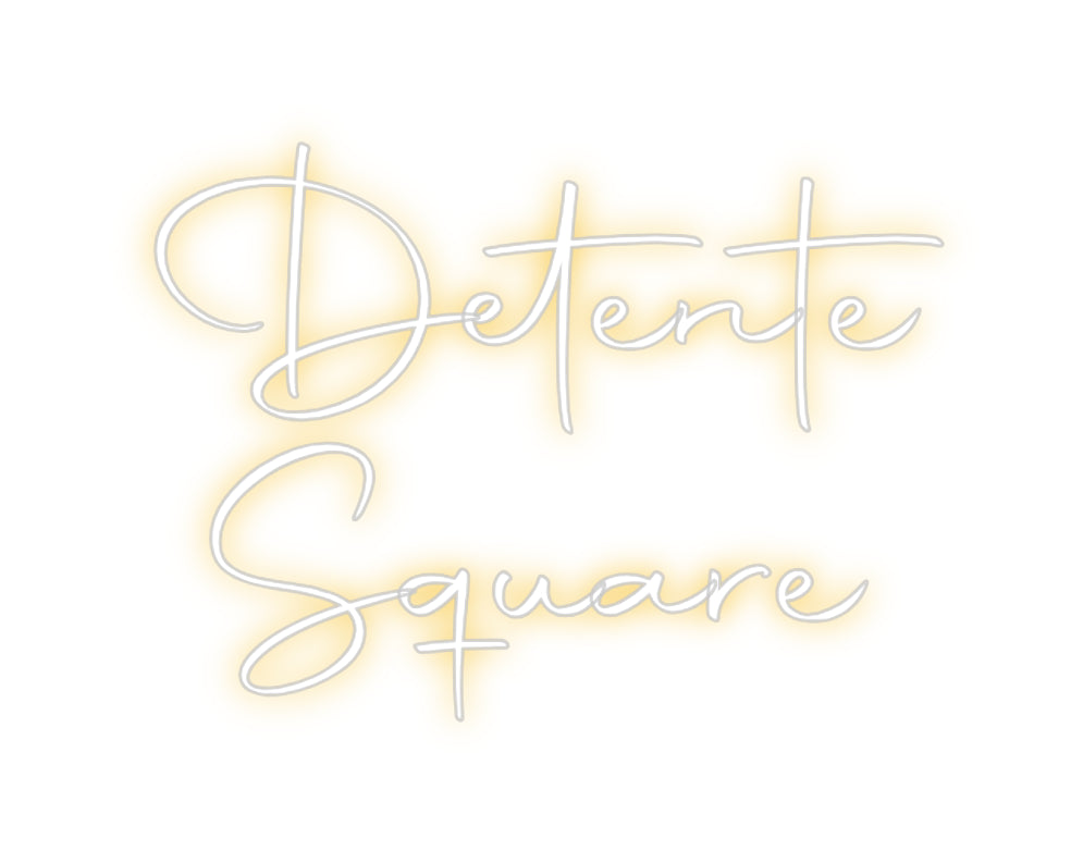 Custom Back Lit Neon Sign Online Editor Detente
Squ...