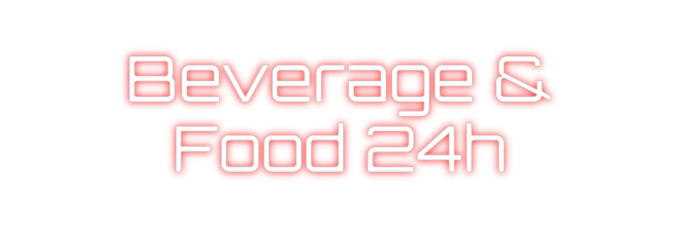 Custom Neon Sign Online Editor Beverage &
F...
