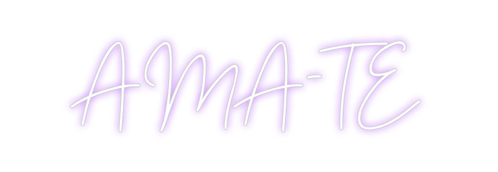 Custom Neon Sign Online Editor AMA-TE