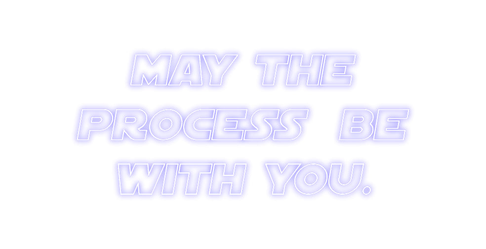Custom Neon Sign Online Editor May the
proc...