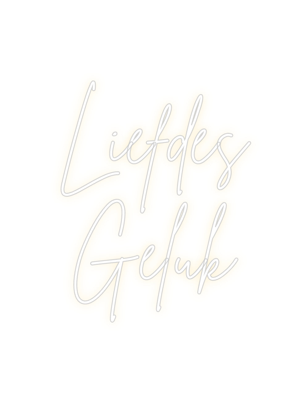 Custom Neon Sign Online Editor Liefdes
Geluk