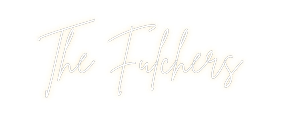 Custom Neon Sign Online Editor The Fulchers