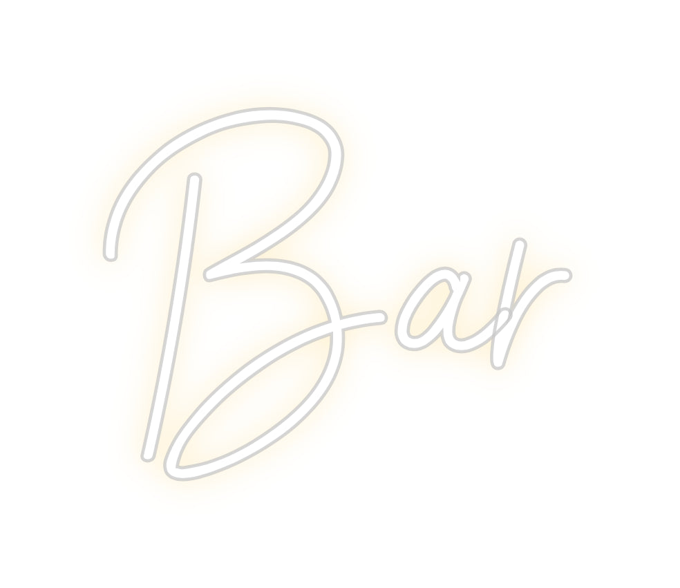 Custom Neon Sign Online Editor Bar