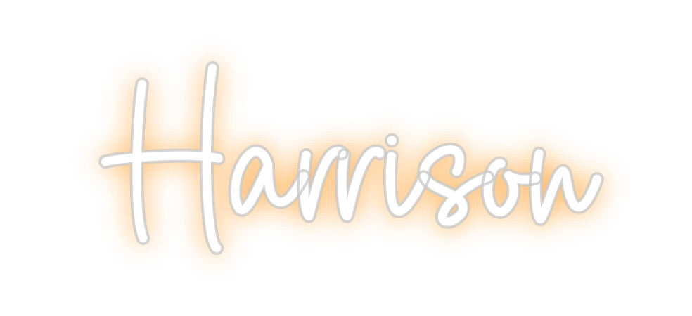 Custom Neon Sign Online Editor Harrison