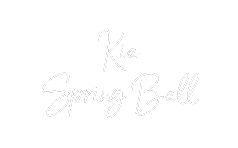 Custom Neon Sign Online Editor Kia
Spring B...