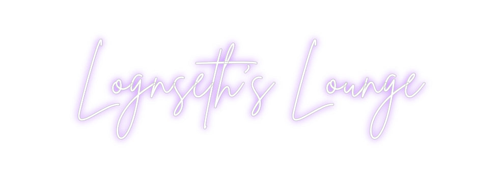 Custom Neon Sign Online Editor Lognseth’s Lo...
