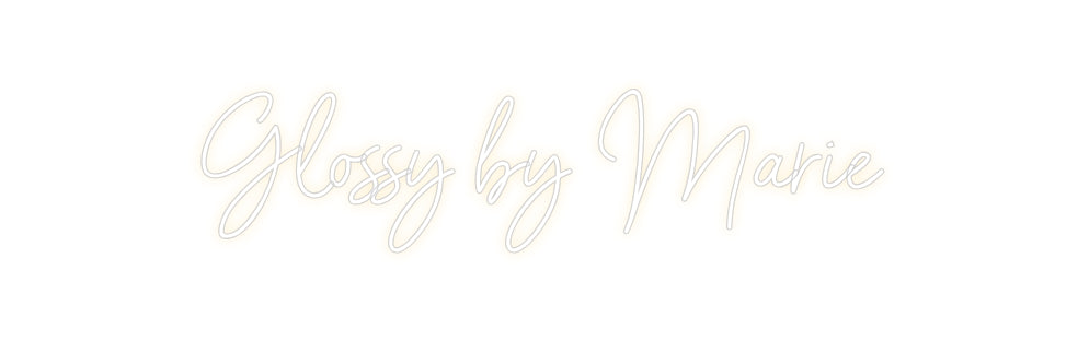 Custom Neon Sign Online Editor Glossy by Mar...