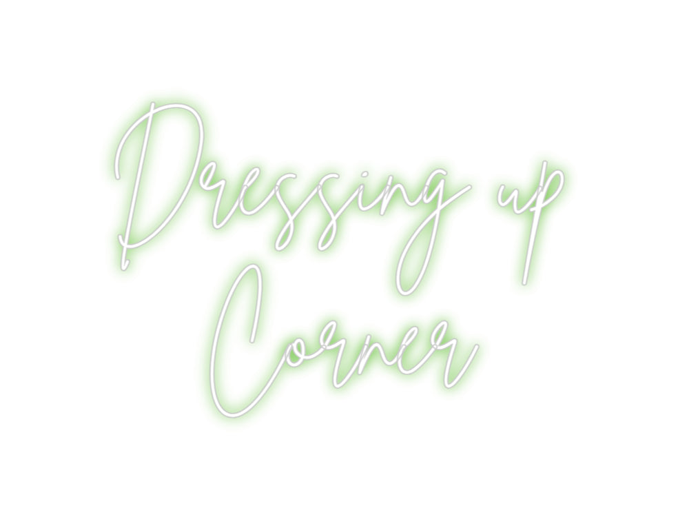 Custom Neon Sign Online Editor Dressing up
...