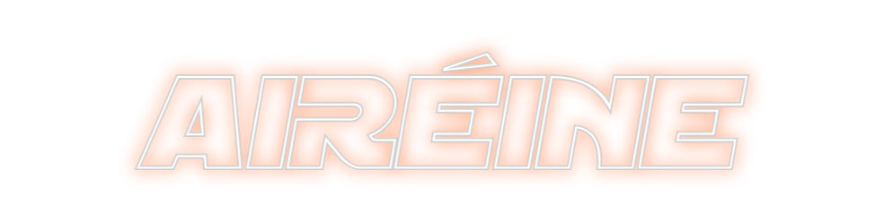 Custom Neon Sign Online Editor AIRÉINE