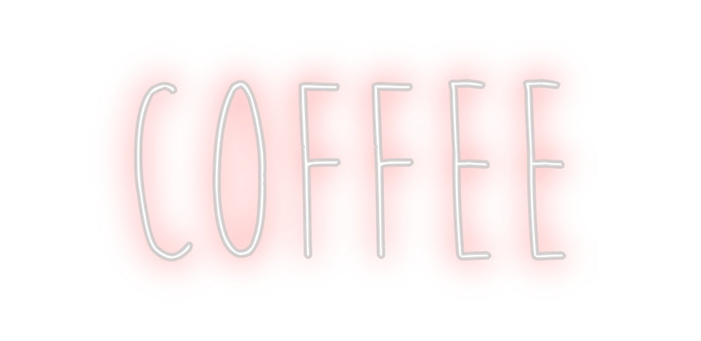 Custom Neon Sign Online Editor COFFEE