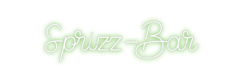 Custom Neon Sign Online Editor Sprizz-Bar
