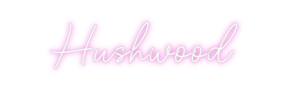 Custom Neon Sign Online Editor Hushwood