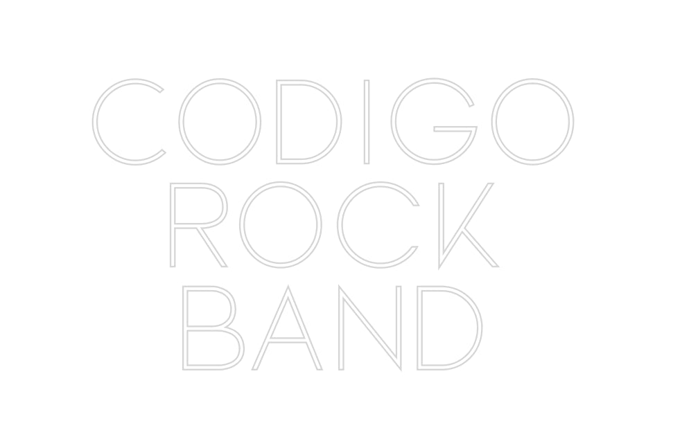 Custom Back Lit Neon Sign Online Editor Codigo
Rock
...