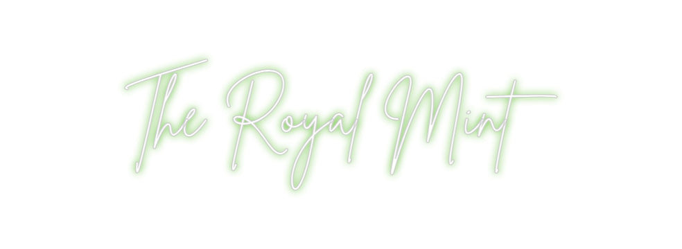 Custom Neon Sign Online Editor The Royal Mint